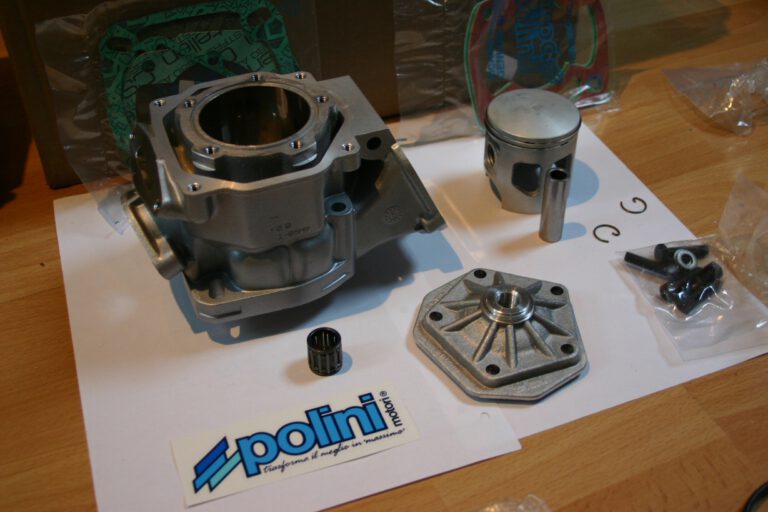Test Polini 154 cm³ Zylinderkit (Aprilia RS 125 2T) Hartrusion