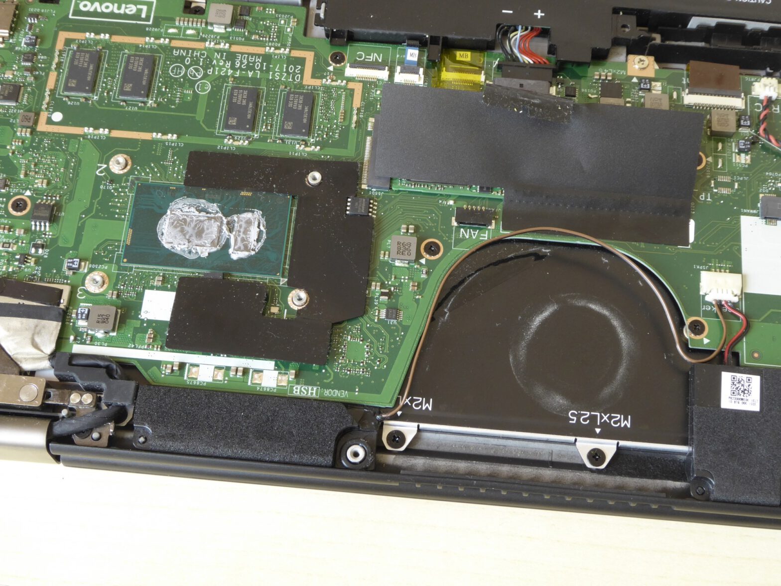 Thermal Repasting Lenovo X380 Yoga | Hartrusion