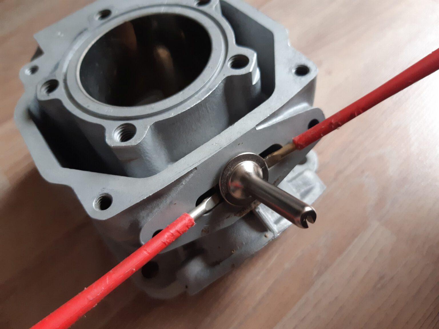 Aprilia RS 125 [alle Baujahre] - Auslassschieber Schieber - Gehäuse - Dichtunge