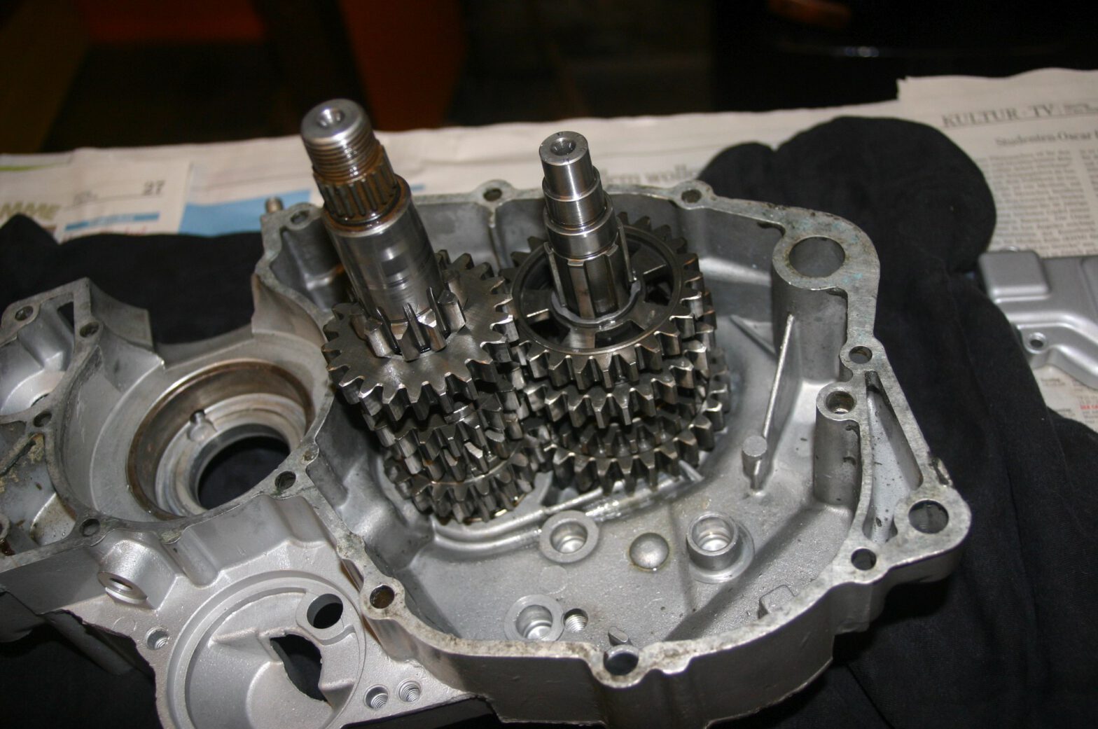 Aprilia RS 125: Rotax 123 Gearbox Assembly | Hartrusion