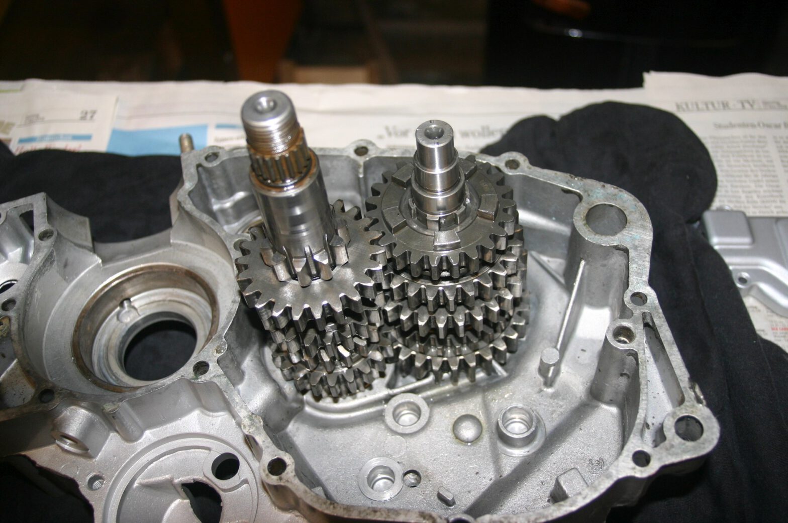 Aprilia RS 125: Rotax 123 Gearbox Assembly | Hartrusion