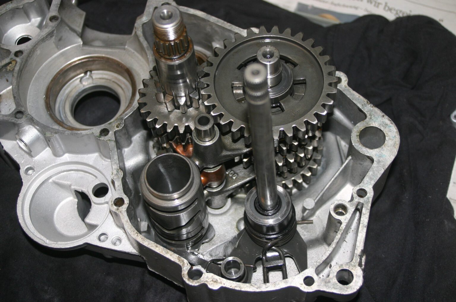 Aprilia RS 125: Rotax 123 Gearbox Assembly | Hartrusion